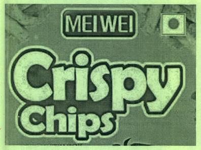 Mei Wei Crispy Chips Device mark 3095321 Trademark