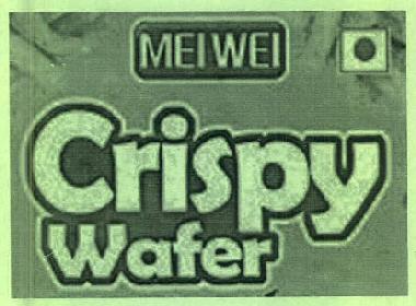 Mei Wei Crispy Wafer Device mark 3095322 Trademark