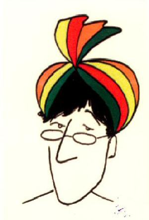 Device Of Man With Turban And Spectacles Device mark 3144297 Trademark