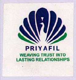 Priyafil Weaving Trust Into Lasting Relationships Device mark 3136519 Trademark