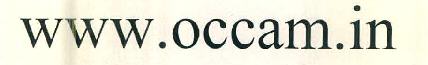 Www.occam.in Device mark 3142325 Trademark