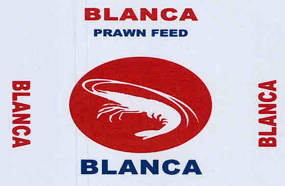 Blanca Prawn Feed (with Device) Device mark 3159504 Trademark