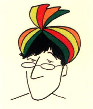 Device Of Man With Turban & Spectacles Device mark 3144301 Trademark