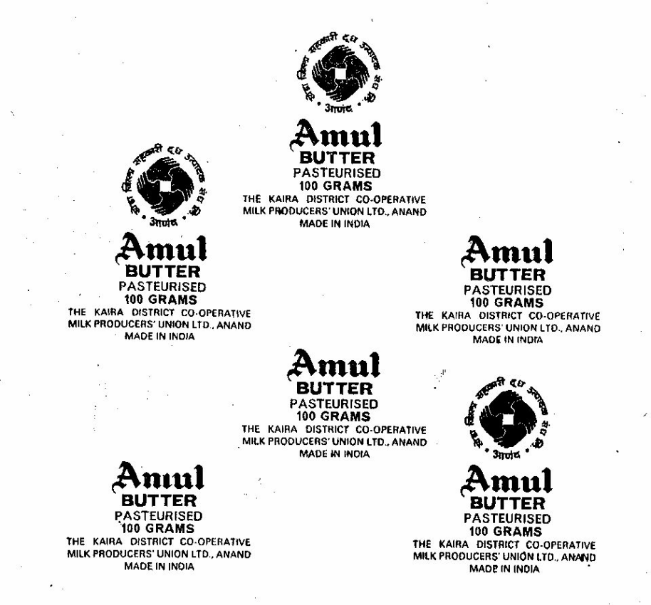 Amul Device mark 287586 Trademark