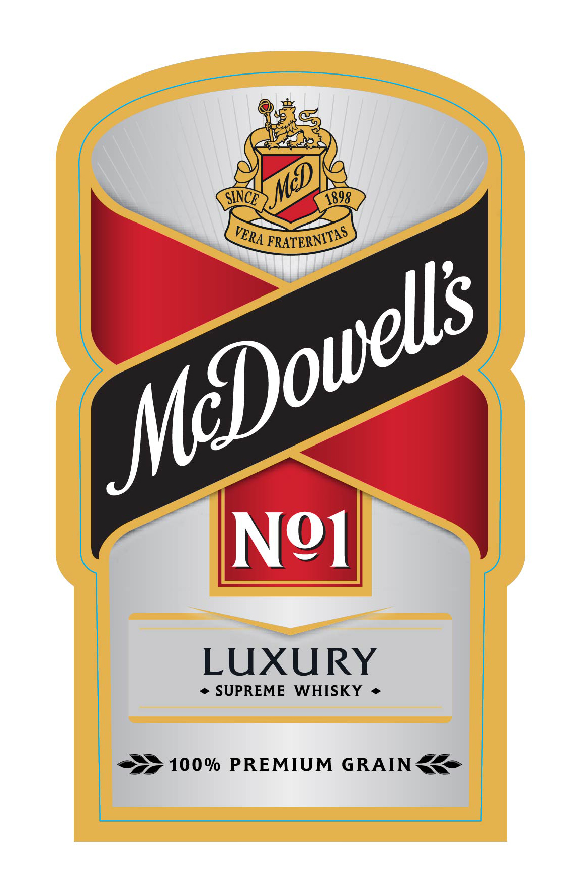 Mcdowell’s No.1 Luxury Supreme Whisky Device mark 3148662 Trademark