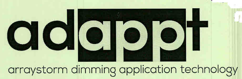 Adappt Arrastorm Dimming Application Technology Device mark 3158544 Trademark