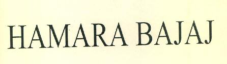 Hamara Bajaj Device mark 3172722 Trademark