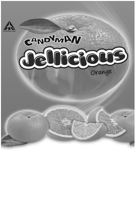 Candyman Jellicious Orange Device mark 3134133 Trademark