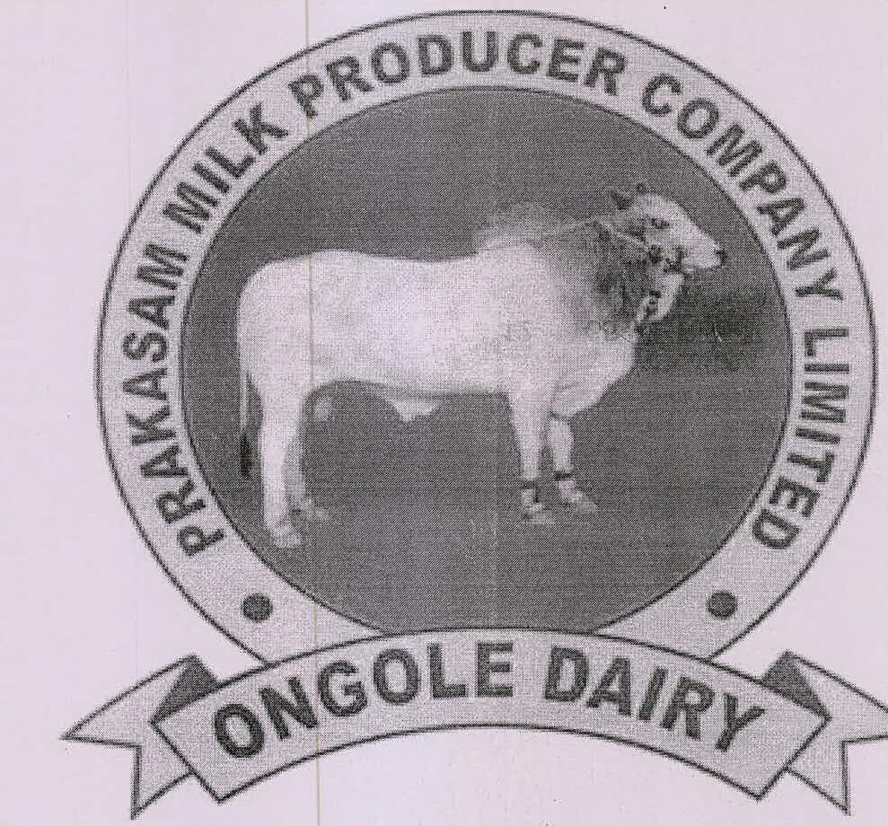 Prakasam Milk Producer Company Limited Ongole Dairy (with Device) Device mark 3180431 Trademark