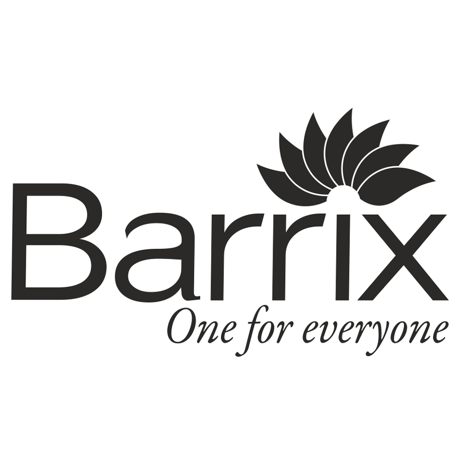 "barrix" With Tag Line "one For Everyone" (logo) Device mark 3172875 Trademark