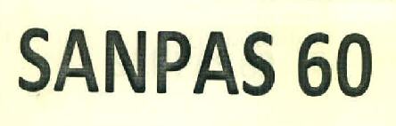 Sanpas 60 Device mark 3191303 Trademark