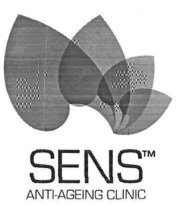 Sens Anti-ageing Clinic Device mark 3165799 Trademark