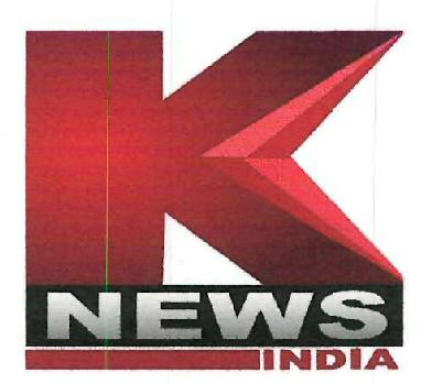 K News India Device mark 3165701 Trademark