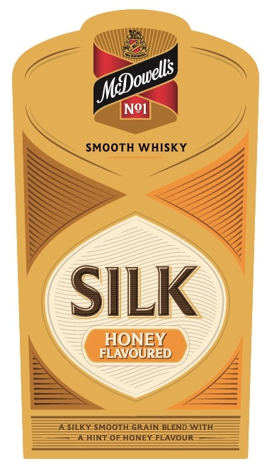 Mcdowell's No. 1 Smooth Whisky Silk Honey Flavoured Device mark 3191388 Trademark