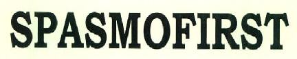 Spasmofirst Device mark 3165391 Trademark