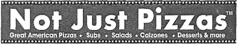 Not Just Pizzas Device mark 3177077 Trademark