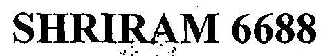 Shriram 6688 Device mark 3199042 Trademark