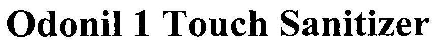 Odonil 1 Touch Sanitizer Device mark 3206959 Trademark