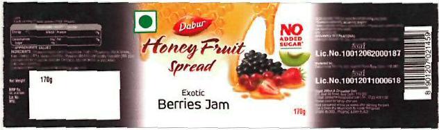 Honey Fruit Spread Device mark 3230042 Trademark