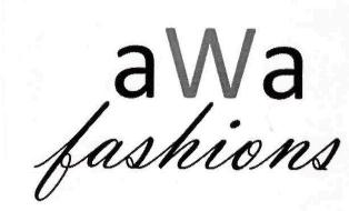 A W A Fashions Device mark 3164524 Trademark