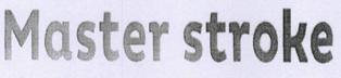 Master Stroke Device mark 3228649 Trademark