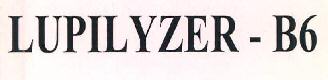 Lupilyzer-b6 Device mark 3203208 Trademark