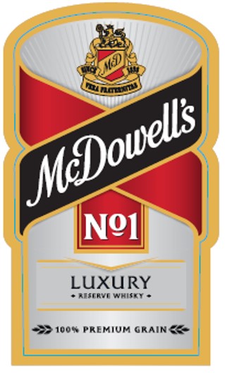 Mcdowell's No. 1 Luxury Reserve Whisky Device mark 3184752 Trademark