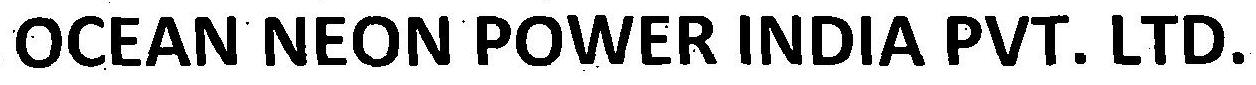 Ocean Neon Power India Pvt. Ltd. Device mark 3244246 Trademark