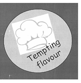 Tempting Flavour (with Device) Device mark 3201803 Trademark