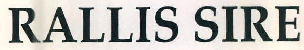 Rallis Sire Device mark 3200476 Trademark