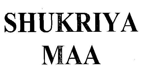 Shukriya Maa Device mark 3260085 Trademark