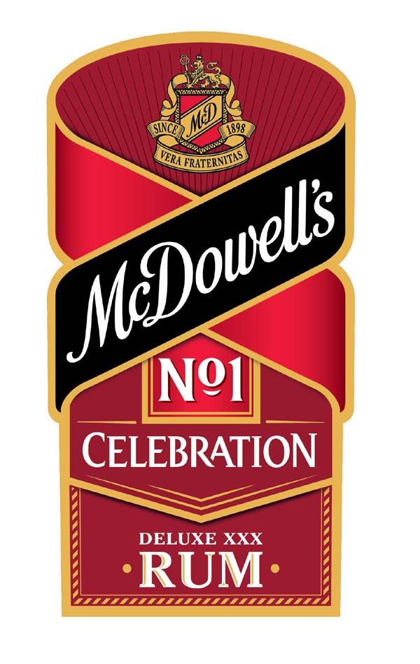 Mcdowell's No.1 Celebration Deluxe Xxx Rum Device mark 3284594 Trademark