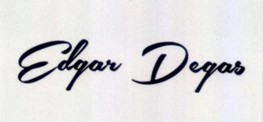 Edgar Degar Device mark 3274042 Trademark
