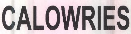 Calowries Device mark 3281863 Trademark