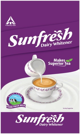 Itc Sunfresh Dairy Whitener Device mark 3281823 Trademark