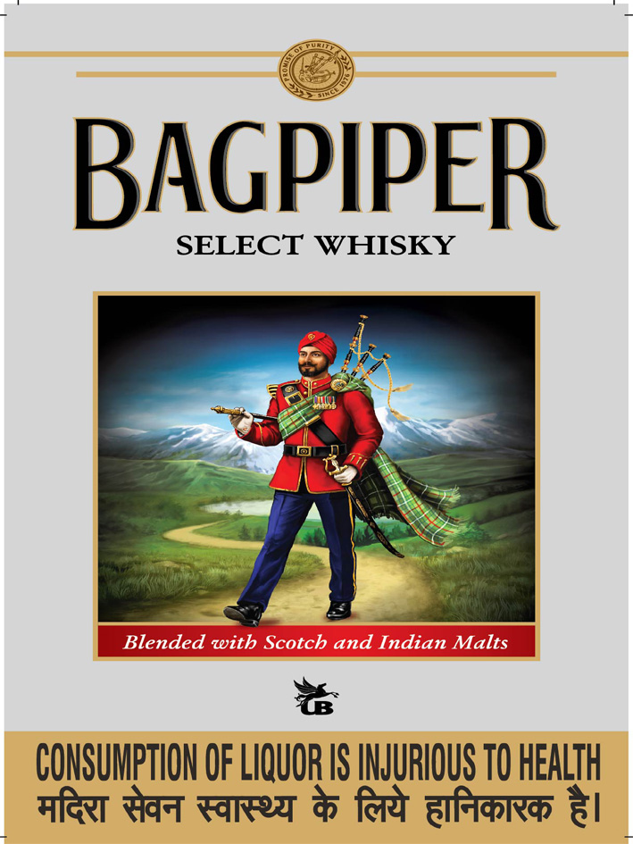 Bagpiper Select Whisky & Device Device mark 3257871 Trademark