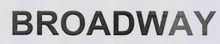 Broadway (label) Device mark 3299836 Trademark