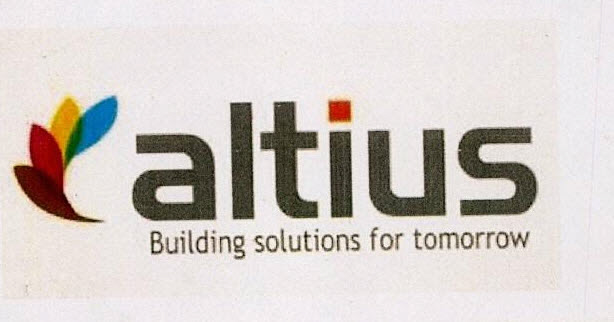 Altius Building Solutions For Tomorrow Device mark 3228178 Trademark