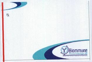 Biommune (device) Device mark 3307868 Trademark