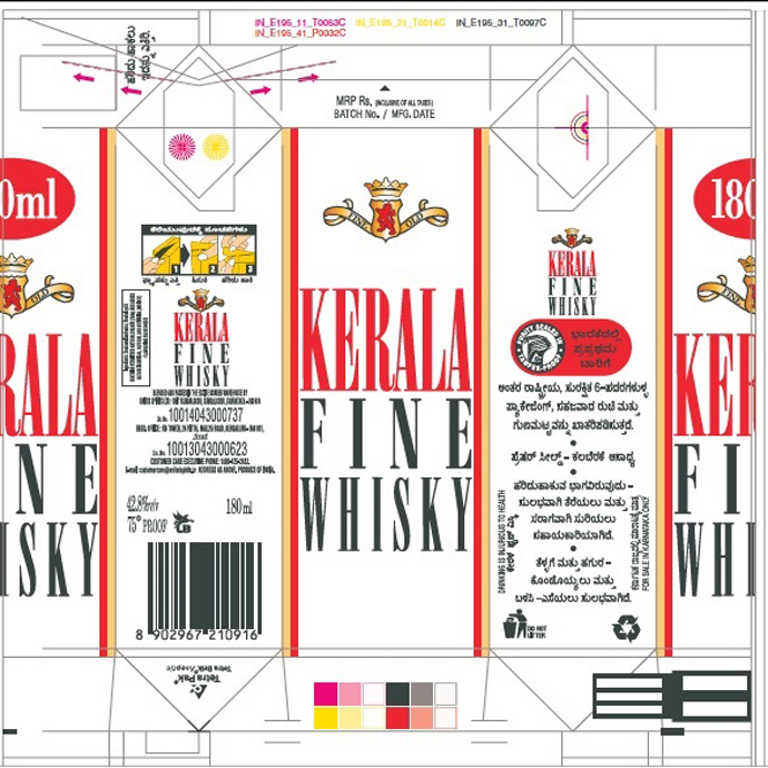 Kerala Fine Whisky & Device Device mark 3274377 Trademark