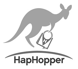 Haphopper (with Device) Device mark 3274324 Trademark