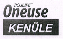 Aculife Oneuse Kenule Device mark 3323101 Trademark
