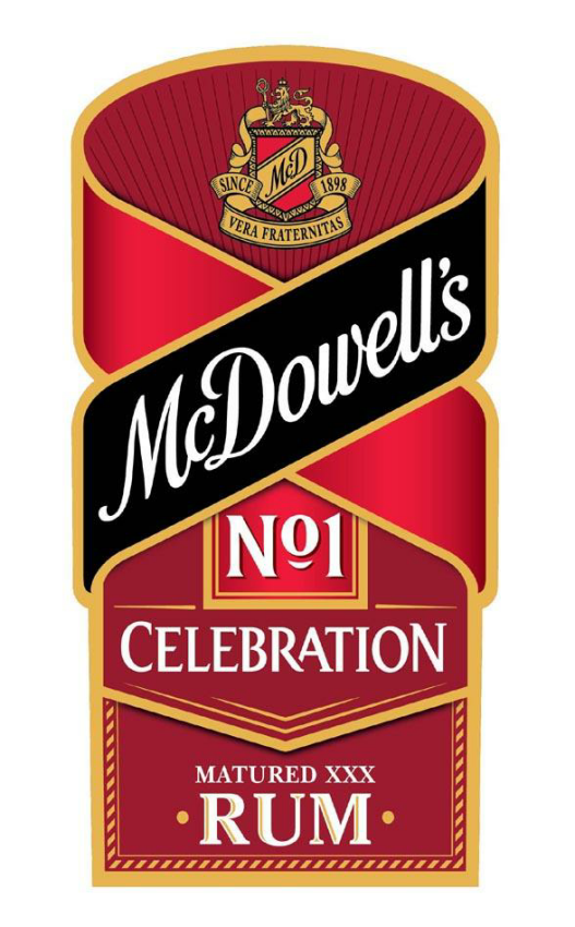 Mcdowell's No. 1 Celebration Matured Xxx Rum Device mark 3282159 Trademark