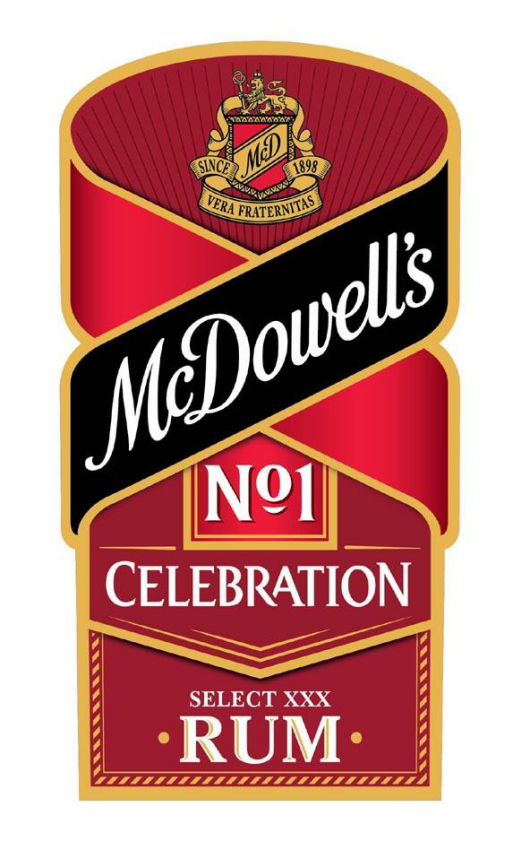 Mcdowell's No.1 Celebration Select Xxx Rum Device mark 3282166 Trademark
