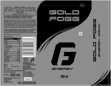 Gold Fogg Device mark 3253630 Trademark
