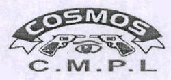 Cosmos With C.m.p.l. Logo With Device Of Guns Device mark 3291454 Trademark