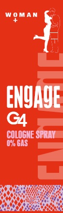 Woman Engage G4 Cologne Spray Device mark 3289082 Trademark