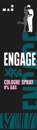 Man Engage Xx4 Cologne Spray Device mark 3289084 Trademark