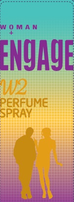 Woman Engage W2 Perfume Spray Device mark 3289086 Trademark