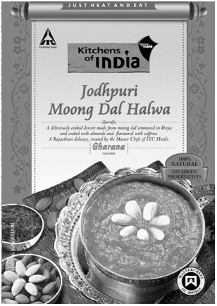 Itc Kitchens Of India Jodhpuri Moong Dal Halwa Device mark 3323533 Trademark
